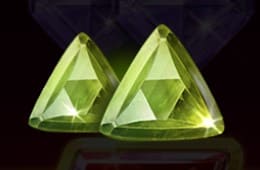 Symbol green crystal Symbol green crystal