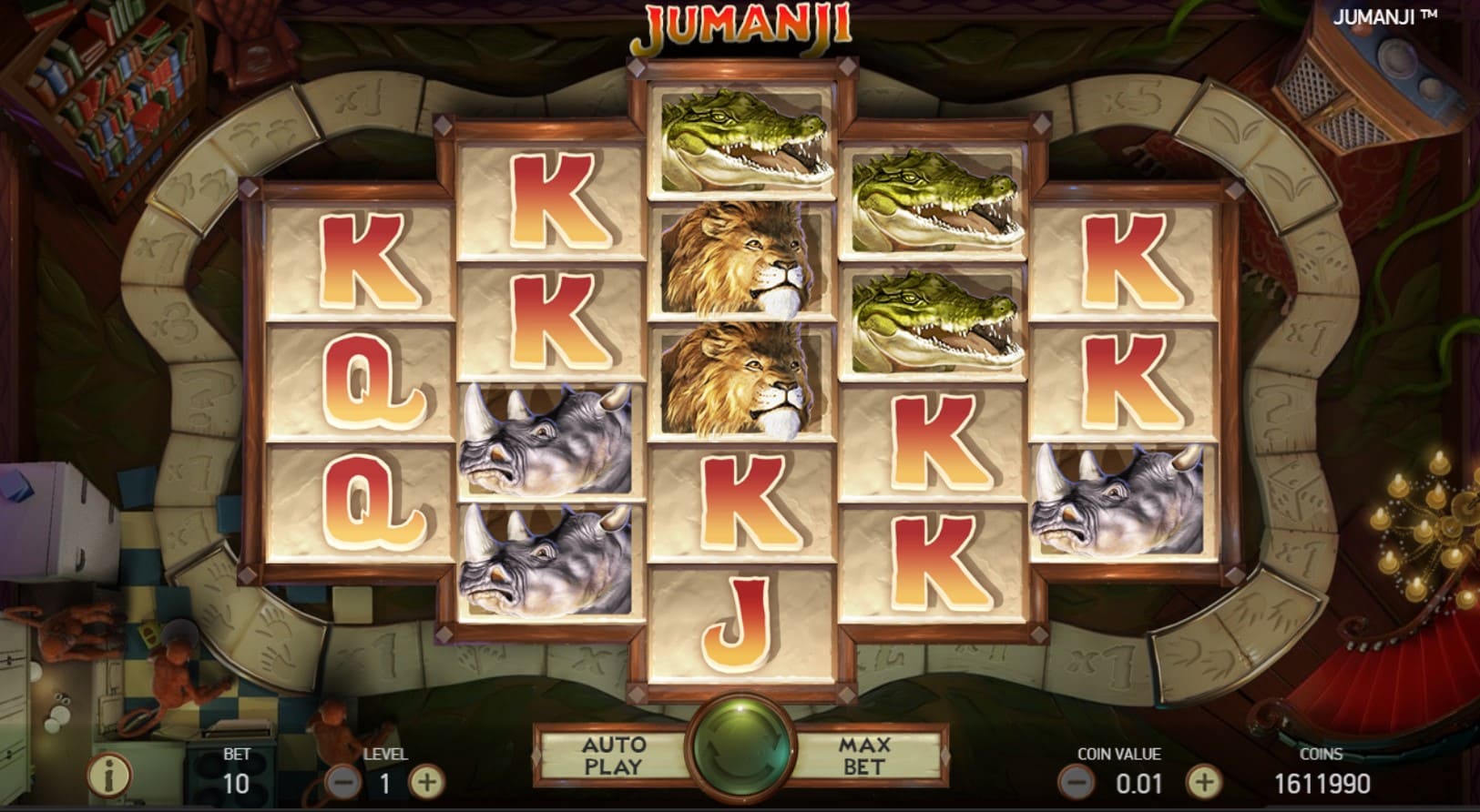 Gumangi jumanji casino game